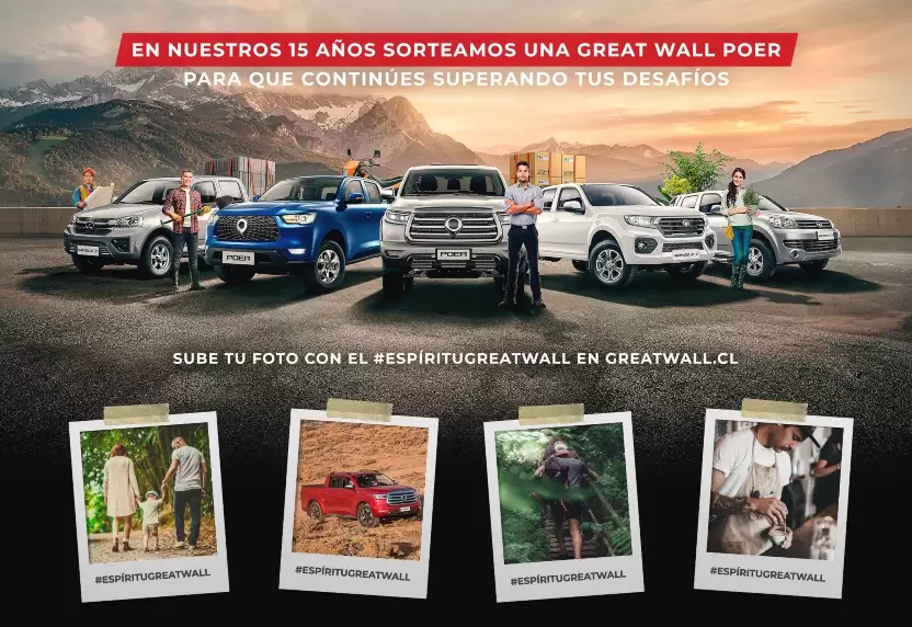 GREAT WALL TE INVITA A CELEBRAR SU 15° ANIVERSARIO