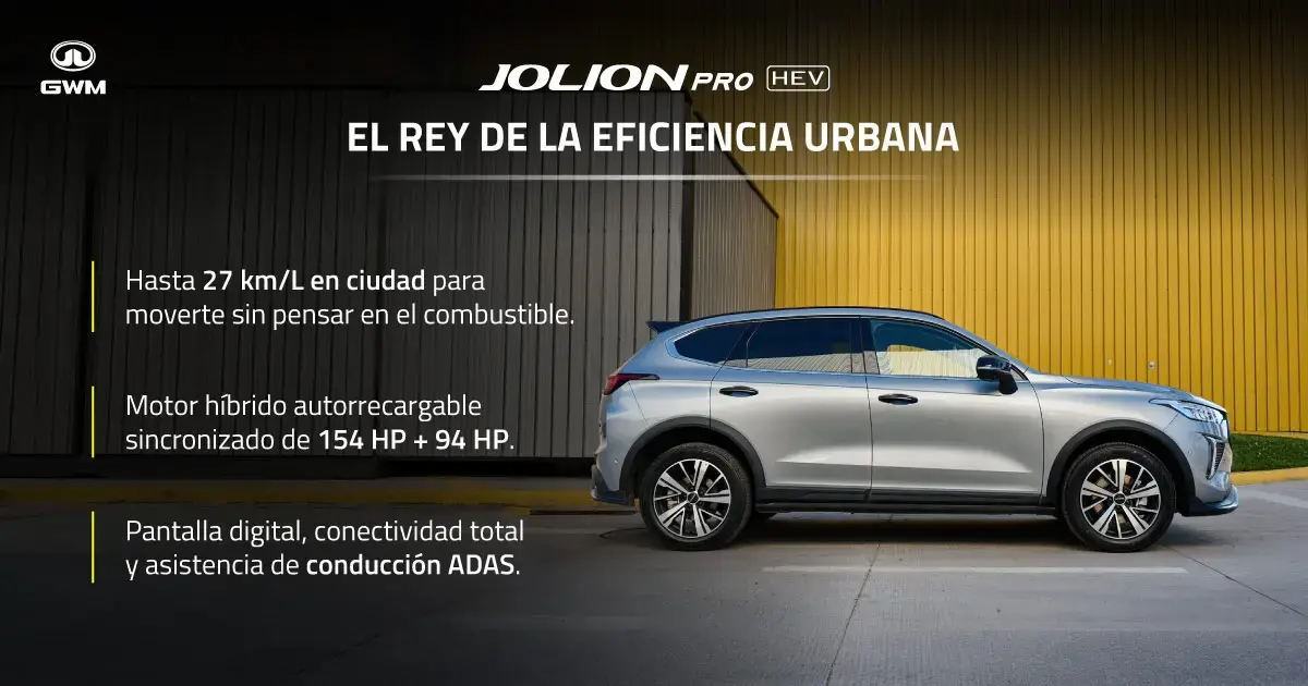 Características del Jolion Pro HEV.