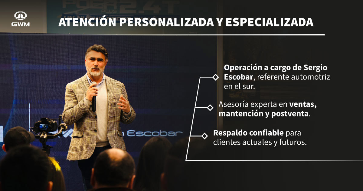 Asesoría experta en automotora Concepción GWM Chile.